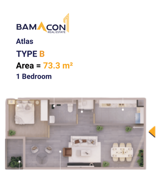 Floorplan for Unit B