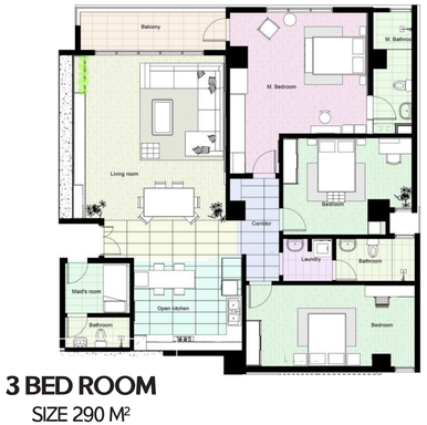 Floorplan for Unit D