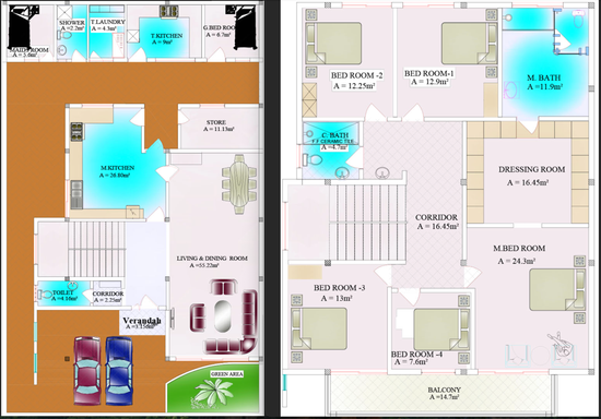 Floorplan for Abay